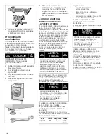 Preview for 56 page of Bosch Nexxt 100 Series Operating, Care And Installation Instructions Manual