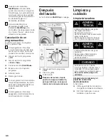 Preview for 68 page of Bosch Nexxt 100 Series Operating, Care And Installation Instructions Manual