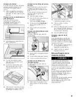 Preview for 69 page of Bosch Nexxt 100 Series Operating, Care And Installation Instructions Manual