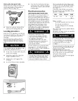 Preview for 7 page of Bosch Nexxt 700 Series Operating, Care And Installation Instructions Manual