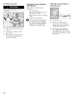 Preview for 10 page of Bosch Nexxt 700 Series Operating, Care And Installation Instructions Manual