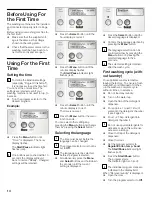 Preview for 14 page of Bosch Nexxt 700 Series Operating, Care And Installation Instructions Manual