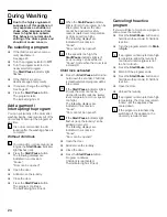 Preview for 24 page of Bosch Nexxt 700 Series Operating, Care And Installation Instructions Manual