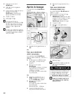 Preview for 60 page of Bosch Nexxt 700 Series Operating, Care And Installation Instructions Manual