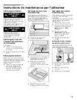 Preview for 61 page of Bosch Nexxt 700 Series Operating, Care And Installation Instructions Manual