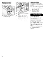 Preview for 62 page of Bosch Nexxt 700 Series Operating, Care And Installation Instructions Manual