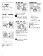 Preview for 18 page of Bosch Nexxt Premium Platinum WTMC 632SCN Operation & Care Instructions Manual