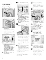 Preview for 22 page of Bosch Nexxt Premium Platinum WTMC 632SCN Operation & Care Instructions Manual