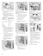 Preview for 24 page of Bosch Nexxt Premium Platinum WTMC 632SCN Operation & Care Instructions Manual