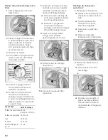 Preview for 52 page of Bosch Nexxt Premium Platinum WTMC 632SCN Operation & Care Instructions Manual