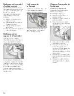 Preview for 54 page of Bosch Nexxt Premium Platinum WTMC 632SCN Operation & Care Instructions Manual