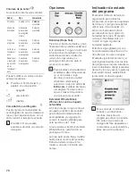 Preview for 76 page of Bosch Nexxt Premium Platinum WTMC 632SCN Operation & Care Instructions Manual