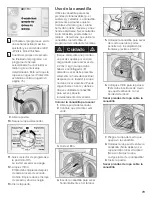 Preview for 79 page of Bosch Nexxt Premium Platinum WTMC 632SCN Operation & Care Instructions Manual