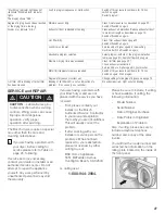 Preview for 27 page of Bosch Nexxt Premium Platinum WTMC 652SUC Operation & Care Instructions Manual