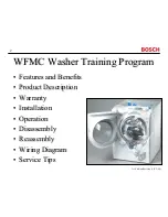 Предварительный просмотр 2 страницы Bosch Nexxt Premium WFMC6400UC Training Manual