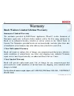 Предварительный просмотр 6 страницы Bosch Nexxt Premium WFMC6400UC Training Manual