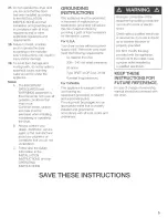 Preview for 5 page of Bosch Nexxt Premium WTMC6300 Operating, Care And Installation Instructions Manual