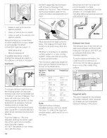 Preview for 10 page of Bosch Nexxt Premium WTMC6300 Operating, Care And Installation Instructions Manual