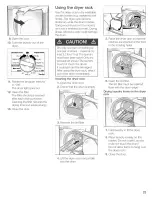 Preview for 23 page of Bosch Nexxt Premium WTMC6300 Operating, Care And Installation Instructions Manual