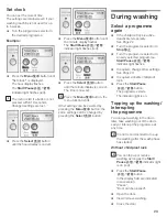 Предварительный просмотр 23 страницы Bosch Nexxt washer Operating Operating, Care And Installation Instructions Manual