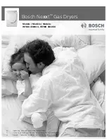 Bosch Nexxt WTMC 3500UC Operation & Care Instructions Manual preview