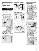 Preview for 15 page of Bosch Nexxt WTMC 3500UC Operation & Care Instructions Manual