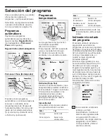 Preview for 74 page of Bosch Nexxt WTMC 3500UC Operation & Care Instructions Manual