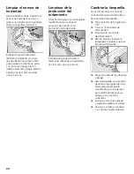 Preview for 80 page of Bosch Nexxt WTMC 3500UC Operation & Care Instructions Manual