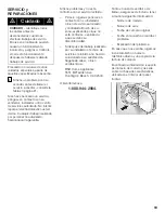 Preview for 83 page of Bosch Nexxt WTMC 3500UC Operation & Care Instructions Manual