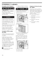 Предварительный просмотр 76 страницы Bosch Nexxt WTMC4300US Operating & Installation Instructions Manual