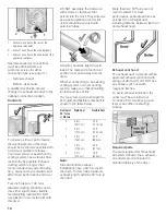 Preview for 10 page of Bosch Nexxt WTMC4500UC Operating & Installation Instructions Manual