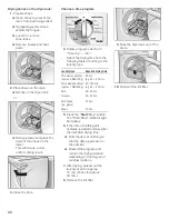 Preview for 22 page of Bosch Nexxt WTMC4500UC Operating & Installation Instructions Manual