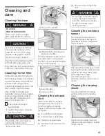 Preview for 23 page of Bosch Nexxt WTMC4500UC Operating & Installation Instructions Manual