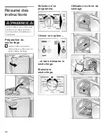 Preview for 42 page of Bosch Nexxt WTMC4500UC Operating & Installation Instructions Manual