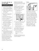 Preview for 64 page of Bosch Nexxt WTMC4500UC Operating & Installation Instructions Manual