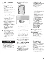 Preview for 67 page of Bosch Nexxt WTMC4500UC Operating & Installation Instructions Manual