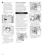 Preview for 76 page of Bosch Nexxt WTMC4500UC Operating & Installation Instructions Manual