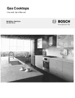 Bosch NGM5 55UC Series Use And Care Manual предпросмотр