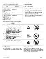 Preview for 15 page of Bosch NGM5 55UC Series Use And Care Manual