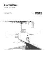 Предварительный просмотр 1 страницы Bosch NGM5455UC Use And Care Manual