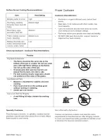 Предварительный просмотр 13 страницы Bosch NGM5455UC Use And Care Manual