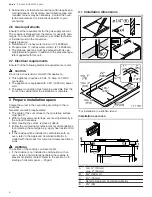 Предварительный просмотр 8 страницы Bosch NGM5458UC Installation Instructions Manual