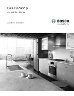 Предварительный просмотр 1 страницы Bosch NGM8057SS Use And Care Manual