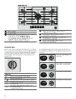 Предварительный просмотр 10 страницы Bosch NGM8057SS Use And Care Manual