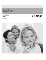 Bosch NIT3065UC Use And Care Manual предпросмотр