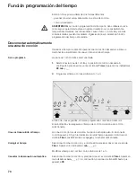 Предварительный просмотр 78 страницы Bosch NIT5065UC - Strips 500 30" Induction Cooktop Use And Care Manual