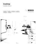 Предварительный просмотр 1 страницы Bosch NIT5066UC Installation Manual