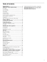 Preview for 3 page of Bosch NIT5068UC Use And Care Manual