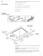 Preview for 5 page of Bosch NIT8053UC - 30in 4 Burner Induction Cooktop Installation Manual