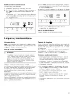 Предварительный просмотр 61 страницы Bosch NIT8066SUC Use And Care Manual